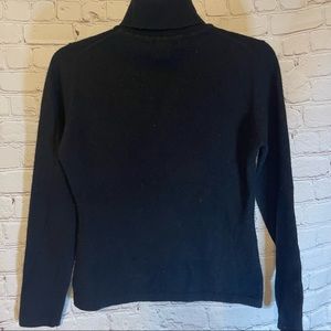 Wendy B black cashmere sweater, S